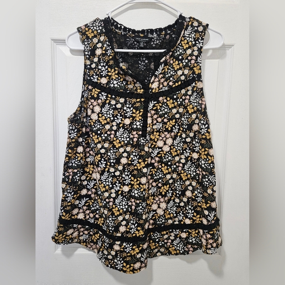 Lucky Brand Tops - Lucky Brand Floral Sleeveless Top